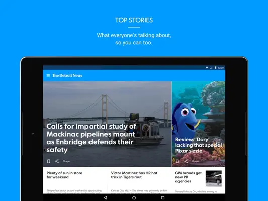 Detroit News android App screenshot 1